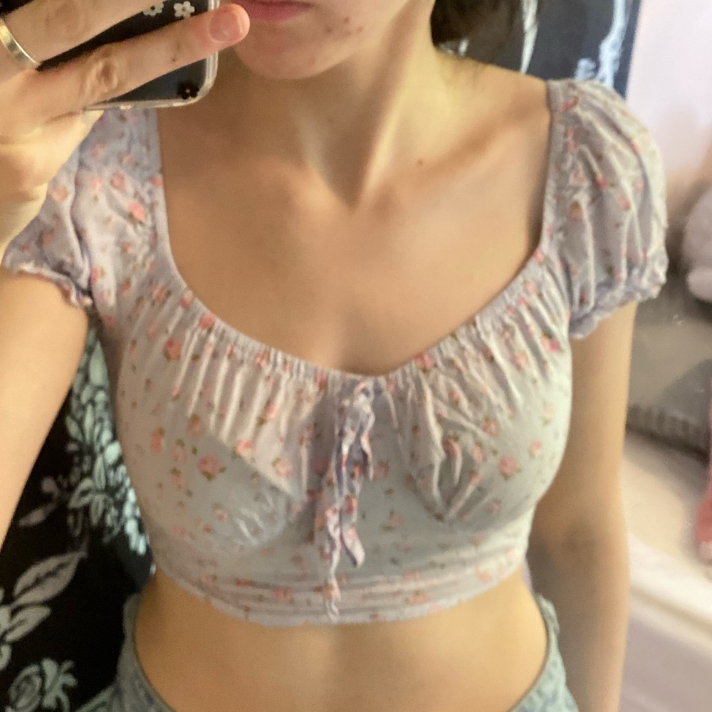 Small tight Crop Top worn once!